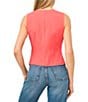 CeCe Round Neck Sleeveless Vest - Image 2