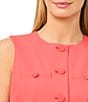 CeCe Round Neck Sleeveless Vest - Image 3