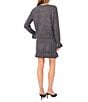 CeCe Ruffle Pencil Coordinating Mini Skirt, Color:Medium Heather Grey - Image 4