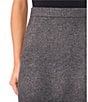 CeCe Ruffle Pencil Coordinating Mini Skirt, Color:Medium Heather Grey - Image 5
