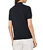 CeCe Scarf Tie Neck Short Sleeve Sweater - Image 5