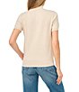 CeCe Scarf Tie Neck Short Sleeve Sweater - Image 2