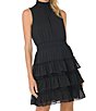 Cece Sleeveless A-Line Smocked Mini Dress - Image 6