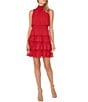 Cece Sleeveless A-Line Smocked Mini Dress - Image 1