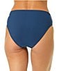 CeCe Solid Mid Rise Hipster Swim Bottom - Image 2