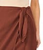CeCe Tie Wrap Midi Skirt - Image 3