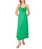 CeCe V-Neck Tie Front Sleeveless Beaded Strap Midi Dress - Image 1