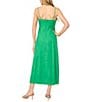 CeCe V-Neck Tie Front Sleeveless Beaded Strap Midi Dress - Image 2