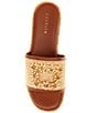 Cecelia New York Generous Raffia Platform Slide Wedge Sandals - Image 5