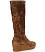 Cecelia New York Gunther Wedge Tall Suede Platform Boots - Image 2