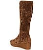 Cecelia New York Gunther Wedge Tall Suede Platform Boots - Image 3