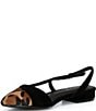 Cecelia New York Heidi Leopard Print Velvet Slingback Flats - Image 4