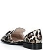 Cecelia New York Linear Leopard Print Patent Leather Tassel d'Orsay Flats - Image 3