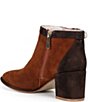 Cecelia New York Two Tone Suede Buckle Booties - Image 3