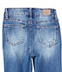 Color:Sempre - Image 5 - Big Girls 7-16 High-Rise Distressed Skinny Jeans