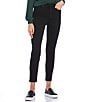 Color:Black - Image 1 - High Rise Repreve® Sustainable Skinny Jeans