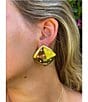 Color:Gold - Image 3 - Star Gazer Statement Stud Earrings