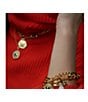 Color:Gold/Multi - Image 2 - The Wonderland Charm Line Bracelet