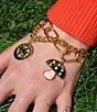 Color:Gold/Multi - Image 3 - The Wonderland Charm Line Bracelet