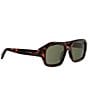 CELINE Unisex CELINE 3 Dots 53mm Navigator Sunglasses - Image 2