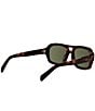 CELINE Unisex CELINE 3 Dots 53mm Navigator Sunglasses - Image 5