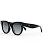 CELINE Women's CELINE 3 Dots 48mm Round Sunglasses - Image 1