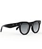 CELINE Women's CELINE 3 Dots 48mm Round Sunglasses - Image 3