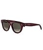 CELINE Women's CELINE 3 Dots 51mm Round Sunglasses - Image 1