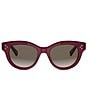 CELINE Women's CELINE 3 Dots 51mm Round Sunglasses - Image 2