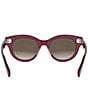 CELINE Women's CELINE 3 Dots 51mm Round Sunglasses - Image 6