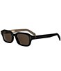 CELINE Women's CELINE 3 Dots 52mm Rectangular Sunglasses - Image 1
