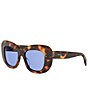 CELINE Women's CELINE 3 Dots 53mm Geometric Sunglasses - Image 1
