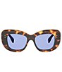 CELINE Women's CELINE 3 Dots 53mm Geometric Sunglasses - Image 2