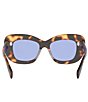 CELINE Women's CELINE 3 Dots 53mm Geometric Sunglasses - Image 6