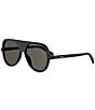 CELINE Women's CELINE DEFILE 55mm Pilot Sunglasses - Image 1