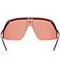 CELINE Women's CELINE DEFILE Mask Sunglasses - Image 6