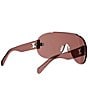CELINE Women's CELINE DEFILE Mask Sunglasses - Image 5