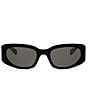 CELINE Women's Journey 57mm Rectangle Sunglasses - Image 2