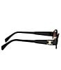 CELINE Women's Metal Triomphe 54mm Gradient Geometric Sunglasses - Image 3