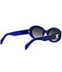 CELINE Women's Triomphe 52mm Oval Sunglasses - Image 5