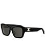 CELINE Women's Triomphe 54mm Butterfly Sunglasses - Image 1