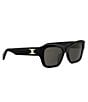CELINE Women's Triomphe 54mm Butterfly Sunglasses - Image 3