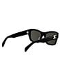 CELINE Women's Triomphe 54mm Butterfly Sunglasses - Image 5
