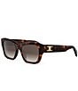 CELINE Women's Triomphe 54mm Gradient Butterfly Sunglasses - Image 1