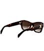 CELINE Women's Triomphe 54mm Gradient Butterfly Sunglasses - Image 5