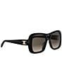 CELINE Women's Triomphe 55mm Navigator Sunglasses - Image 3