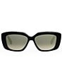 CELINE Women's Triomphe 55mm Rectangle Sunglasses - Image 2