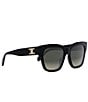 CELINE Women's Triomphe 55mm Square Sunglasses - Image 3
