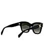 CELINE Women's Triomphe 55mm Square Sunglasses - Image 5