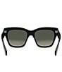 CELINE Women's Triomphe 55mm Square Sunglasses - Image 6
